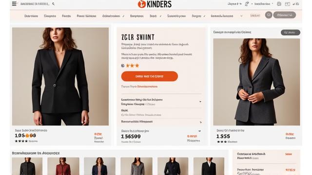 Screenshot of a high-volume e-commerce platform product page, displaying various products, shopping cart functionality, and secure checkout options.